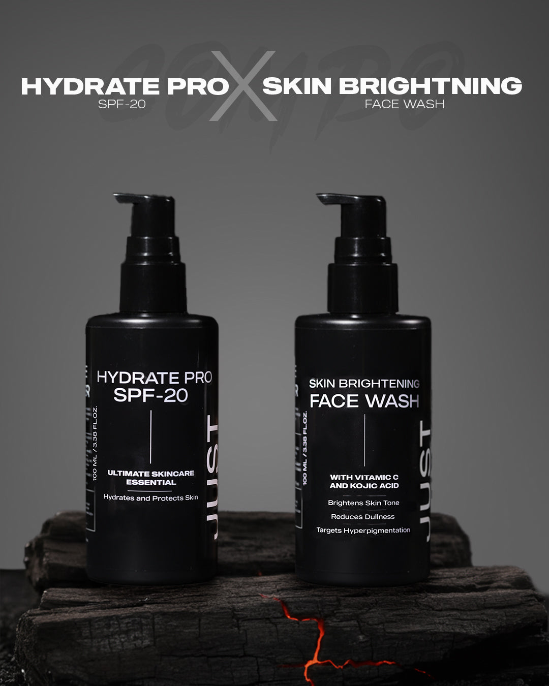 Skin Brightening Face Wash + Hydrate Pro SPF 20