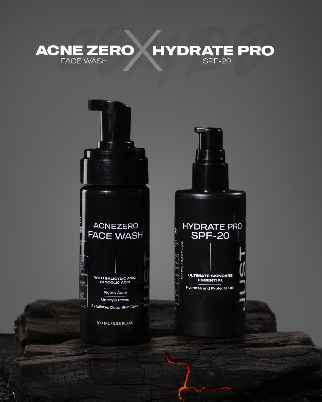 Acne Zero Face Wash + Hydrate Pro SPF 20