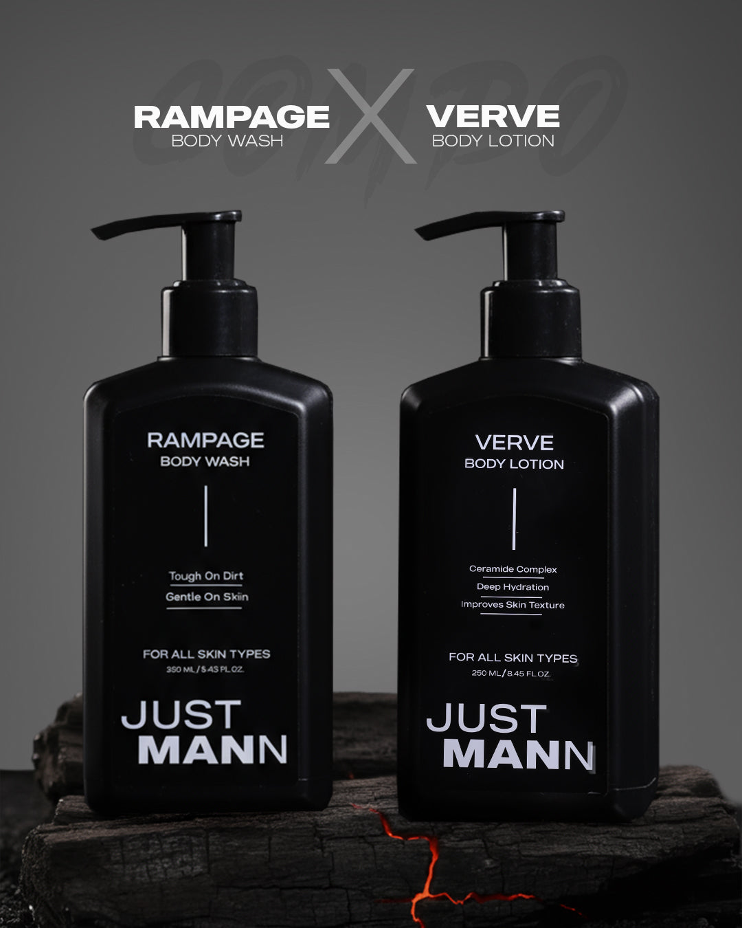 ⁠⁠Rampage Body Wash + Verve Lotion